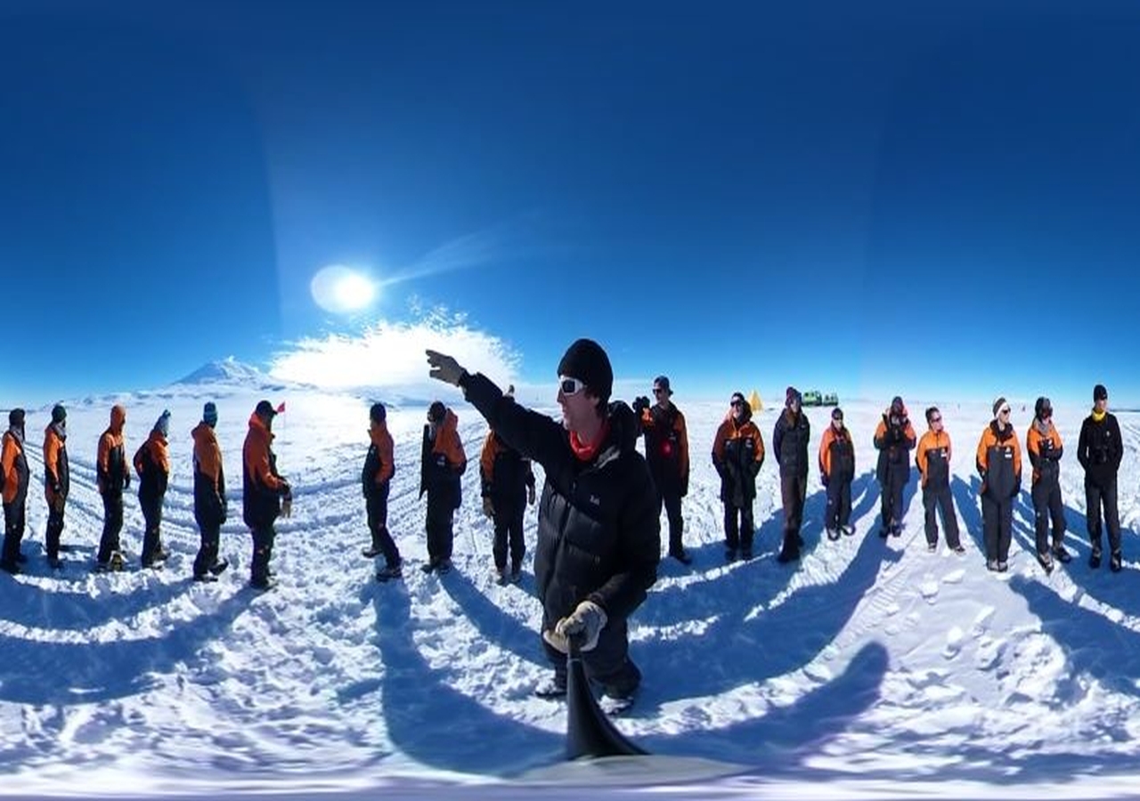 360-degree Video Highlighting Antarctic Science